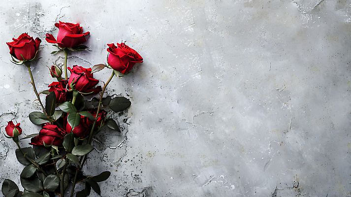 JPG 편집이미지 잎 건조 사람없음 장미 회색 고급 드라이플라워 편집실사 AI포토 AI콘텐츠 식물 꽃 컬러 컨셉 CG 파일형식