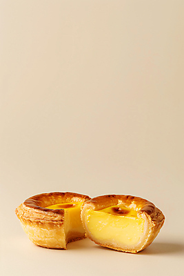 JPG 편집이미지 음식 단면 사람없음 갈색 에그타르트 편집실사 AI포토 AI콘텐츠 컬러 CG 타르트 파일형식