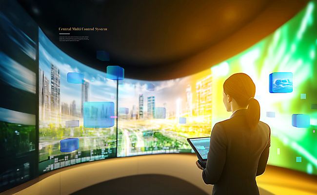 PSD 편집이미지 여자 미래 기술 한명 상반신 성인 태블릿 디지털 미래도시 멀티스크린 입체도형 첨단 컨트롤 의료성형뷰티 성인여자한명만 AI_인공지능 이미지편집 편집실사 도형 1 컨셉 사람 전자제품 스마트기기 스크린 도시 입체 CG 여자한명만 성인여자만 파일형식