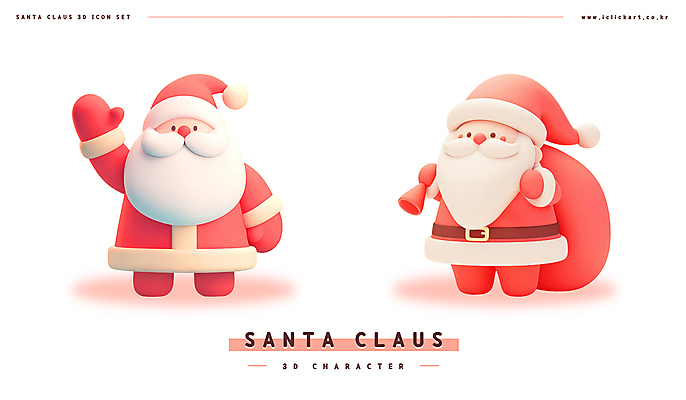 PSD 편집이미지 노년 남자 크리스마스 3D캐릭터 그림자 들기 두명 빨간색 산타클로스 3D 손들기 귀여움 인사 오브젝트 크리스마스캐릭터 선물자루 홀리데이 노인남자만 편집3D 캐릭터 기념일 컬러 컨셉 모션 휴가 사람 성인 예절 디지털합성 자루 남자만 노인만 파일형식