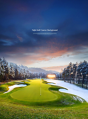 PSD 나무 구름 템플릿 겨울 골프 골프장 하늘 사람없음 추위 눈 깃발 숲 눈덮임 이미지템플릿 자연요소 식물 계절 컨셉 스포츠시설 날씨 구기 파일형식