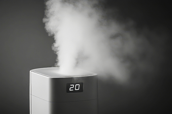 JPG 편집이미지 실내 사람없음 건강관리 회색 수증기 가습기 습도 편집실사 AI포토 AI콘텐츠 컬러 건강 관리 내부 CG 파일형식