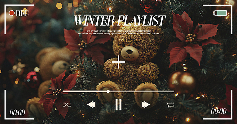 편집이미지 크리스마스 겨울 사람없음 장식 크리스마스트리 곰인형 건전지 재생 포인세티아 녹화 오너먼트 플레이리스트 이미지편집 AI파일 계절 기념일 꽃 음악 인형 크리스마스장식 파일형식 벡터