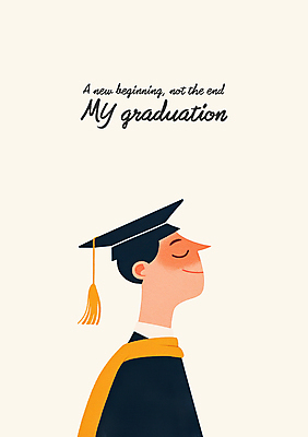 PSD 남자 일러스트 학사모 졸업 졸업식 한명 미소 상반신 성인 눈감음 졸업가운 성인남자한명만 국내일러스트 모자_잡화 1 교육 모션 표정 사람 가운 남자한명만 성인남자만 파일형식