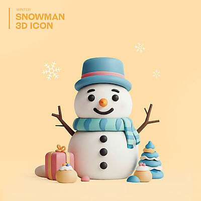PSD 아이콘 모자 리본 크리스마스 겨울 눈사람 단추 미소 사람없음 선물상자 3D아이콘 크리스마스트리 노란색 3D 케이크 목도리 눈송이 편집3D 잡화 계절 기념일 컬러 디저트 눈_날씨 표정 선물 상자 디지털합성 파일형식