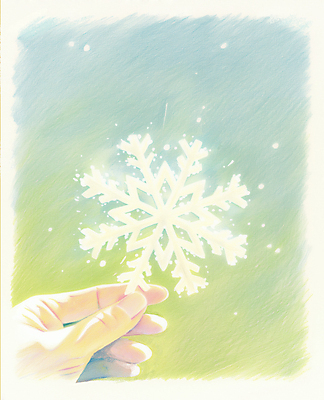 JPG 손 일러스트 색연필 눈꽃 들기 신체부위 눈 눈송이 감성 눈내림 겨울풍경 국내일러스트 AI일러스트 AI콘텐츠 자연요소 컨셉 겨울 모션 날씨 학용품 눈_날씨 사람 풍경 파일형식