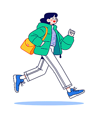 전신 여자 패션 겨울 가방 일러스트 따뜻함 한명 웃음 성인 연두색 달리기 외출 주머니손 패딩 성인여자한명만 일러캐릭터 AI파일 캐릭터 1 잡화 계절 모션 표정 사람 초록색 점퍼 여자한명만 성인여자만 파일형식 벡터