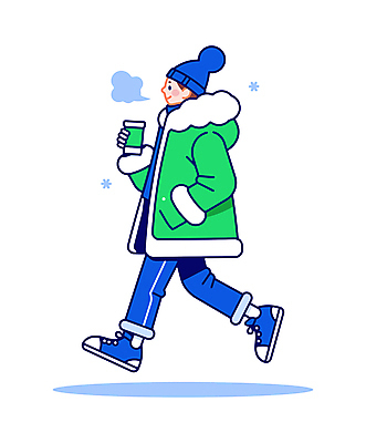 전신 패션 남자 겨울 일러스트 털모자 따뜻함 한명 웃음 들기 성인 연두색 파란색 달리기 코트 눈 수증기 외출 주머니손 음료수컵 성인남자한명만 일러캐릭터 AI파일 자연요소 캐릭터 모자_잡화 1 계절 컬러 모션 날씨 표정 사람 컵 초록색 외투 남자한명만 성인남자만 파일형식 벡터