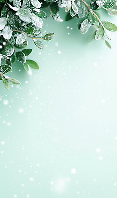 JPG 편집이미지 백그라운드 잎 설경 겨울 사람없음 초록색 눈 서리 보케 쌓인눈 눈내림 카피스페이스 편집실사 AI포토 AI콘텐츠 자연요소 식물 계절 컬러 날씨 눈_날씨 풍경 공백 CG 파일형식