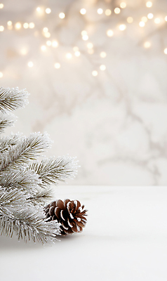 JPG 편집이미지 배너 겨울 사람없음 눈 서리 보케 대리석 솔방울 솔잎 카피스페이스 편집실사 AI포토 AI콘텐츠 자연요소 계절 잎 재료 날씨 공백 CG 파일형식