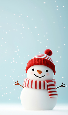 JPG 편집이미지 설경 눈사람 털모자 미소 사람없음 목도리 눈 보케 쌓인눈 눈내림 편집실사 AI컴퓨터그래픽 AI콘텐츠 자연요소 모자_잡화 잡화 겨울 날씨 눈_날씨 표정 풍경 CG 파일형식