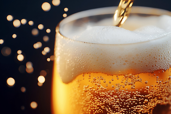 JPG 편집이미지 근접촬영 사람없음 파티 검은색 축제 거품 금색 붓기 보케 맥주잔 편집소스 편집실사 AI포토 AI콘텐츠 뷰포인트 컬러 술잔 모션 이벤트 CG 파일형식