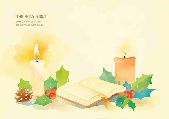 계절 기념일 열매 종교 컬러 종교용품 공백 파일형식 그림자 호랑가시나무열매 빛 사람없음 겨울 카피스페이스 기독교 천주교 성경 크리스마스 솔방울 베이지색 국내일러스트 PSD 일러스트 초