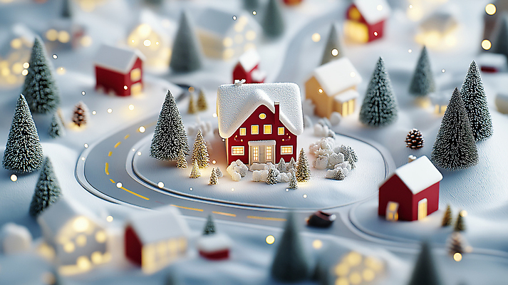 JPG 편집이미지 도로 설경 야경 주택 사람없음 빛 마을 고요 미니어처 눈 소나무 보케 솔방울 쌓인눈 눈내림 눈덮임 편집실사 AI포토 AI콘텐츠 자연요소 나무 길 컨셉 겨울 교통시설 날씨 눈_날씨 풍경 건물 모형 야간 CG 파일형식 풍경_경치