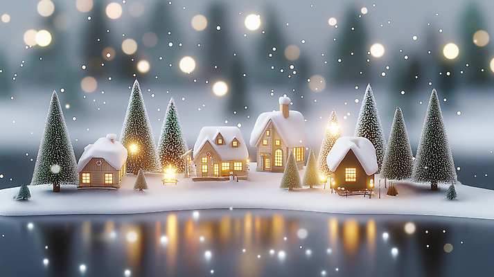 JPG 편집이미지 섬 설경 야경 주택 사람없음 물 마을 고요 미니어처 눈 소나무 숲 보케 쌓인눈 눈내림 눈덮임 편집실사 AI포토 AI콘텐츠 자연요소 나무 컨셉 겨울 날씨 눈_날씨 풍경 건물 모형 야간 CG 파일형식 풍경_경치