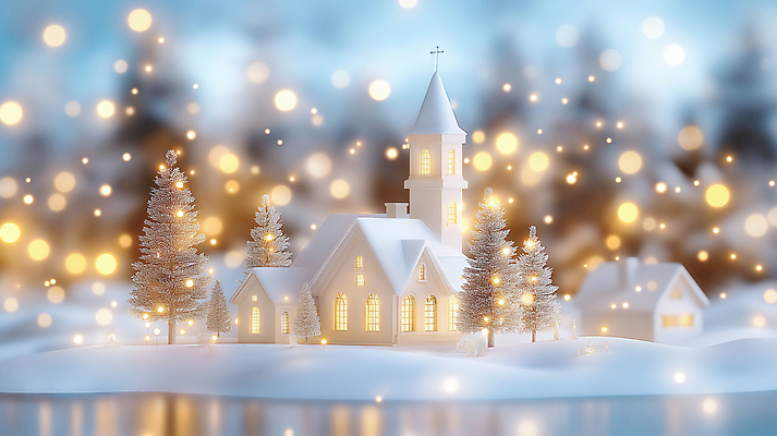 JPG 편집이미지 설경 야경 주택 사람없음 교회 마을 고요 미니어처 눈 소나무 숲속 보케 쌓인눈 눈내림 눈덮임 편집실사 AI포토 AI콘텐츠 자연요소 나무 컨셉 겨울 종교건축 날씨 눈_날씨 풍경 건물 모형 야간 숲 CG 파일형식 풍경_경치