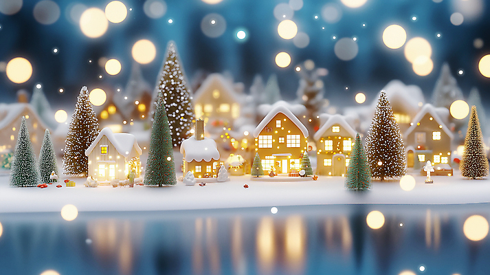 JPG 편집이미지 설경 가로등 주택 사람없음 물 빛 마을 고요 미니어처 눈 소나무 숲속 보케 쌓인눈 눈내림 눈덮임 편집실사 AI포토 AI콘텐츠 자연요소 나무 공공시설 컨셉 겨울 날씨 눈_날씨 풍경 건물 모형 숲 CG 파일형식