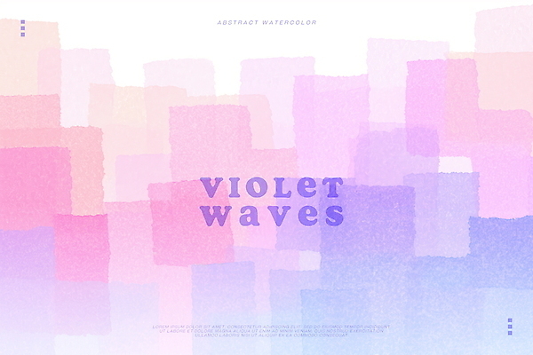 PSD 디자인 분홍색 백그라운드 일러스트 붓터치 추상 수채화 사람없음 보라색 혼합 국내일러스트 컬러 무늬 파일형식