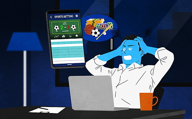 PSD 남자 스포츠 일러스트 한명 상반신 성인 컵 노트북 스마트폰 부채 도박 책상 괴로움 불법 서류판 이슈 성인남자한명만 도박중독 국내일러스트 1 식기 감정 가구 사람 전자제품 핸드폰 스마트기기 사무용품 범죄 중독 남자한명만 성인남자만 파일형식