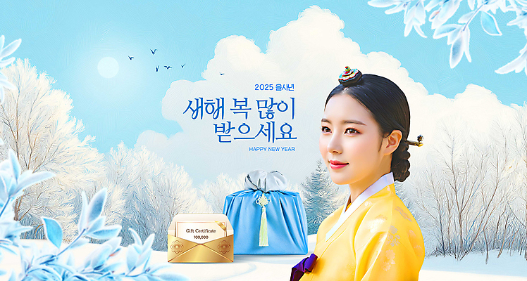 PSD 나무 구름 편집이미지 여자 설경 선물 한명 미소 성인 태양 새해인사 보자기 한복 상품권 비녀 족두리 해피뉴이어 새떼 쌓인눈 성인여자한명만 2025년 을사년 이미지편집 자연요소 식물 1 한국전통 겨울 조류 새해 전통소품 표정 사람 풍경 인사 전통의상 연도 여자한명만 성인여자만 파일형식 천_직물 헤어액세사리