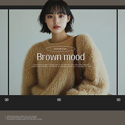 편집이미지 디자인 응시 여자 패션 겨울 가방 한명 상반신 성인 뷰티 갈색 스웨터 필름 레이아웃 감성 의료성형뷰티 성인여자한명만 이미지편집 AI파일 1 시선 잡화 계절 컬러 컨셉 상의 사람 여자한명만 성인여자만 파일형식 벡터