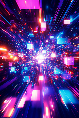 JPG 편집이미지 백그라운드 미래 사람없음 빛 디지털 사각형 네트워크 사이버 홀로그램 가상현실 이미지편집 편집실사 AI컴퓨터그래픽 AI콘텐츠 도형 컨셉 CG 파일형식