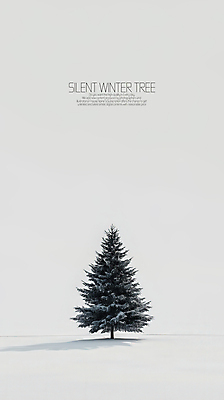 PSD 나무 편집이미지 설경 사람없음 눈 쌓인눈 이미지편집 자연요소 식물 겨울 날씨 풍경 파일형식