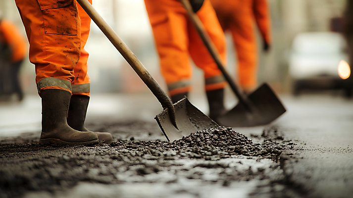 JPG 편집이미지 공사 신체부위 건설현장 다리 작업 삽 시멘트 건축자재 편집실사 AI인물포토 AI콘텐츠 건설업 사람 CG 파일형식 AI포토