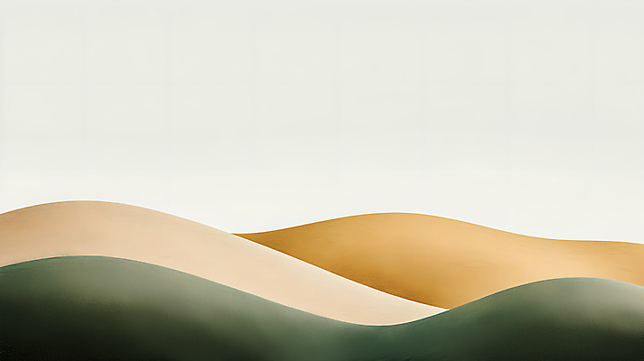 JPG 백그라운드 곡선 일러스트 추상 사람없음 초록색 언덕 국내일러스트 AI일러스트 AI콘텐츠 선 컬러 무늬 파일형식