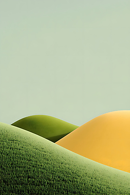 JPG 무료이미지 백그라운드 곡선 일러스트 추상 사람없음 초록색 빛 언덕 국내일러스트 AI일러스트 AI콘텐츠 선 컬러 무늬 파일형식