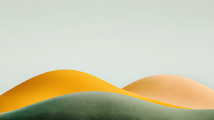 JPG 백그라운드 곡선 일러스트 추상 사람없음 초록색 언덕 국내일러스트 AI일러스트 AI콘텐츠 선 컬러 무늬 파일형식