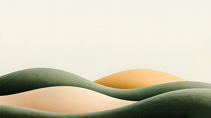 JPG 백그라운드 곡선 일러스트 추상 사람없음 초록색 언덕 국내일러스트 AI일러스트 AI콘텐츠 선 컬러 무늬 파일형식