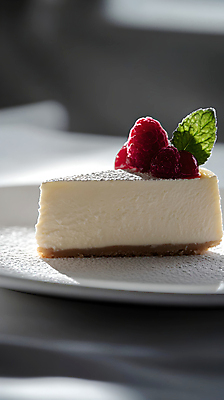 JPG 편집이미지 접시 잎 디저트 사람없음 빛 산딸기 이미지 치즈케이크 슈가파우더 편집실사 AI포토 AI콘텐츠 식물 식기 음식 과일 케이크 CG 파일형식