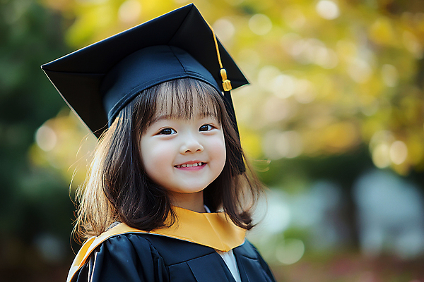JPG 나무 편집이미지 여자 어린이 학사모 졸업식 한명 미소 소녀 유치원 졸업가운 디지털합성 의료성형뷰티 소녀한명만 편집실사 AI인물포토 AI콘텐츠 식물 모자_잡화 1 교육 졸업 표정 사람 가운 CG 여자한명만 소녀만 파일형식 AI포토