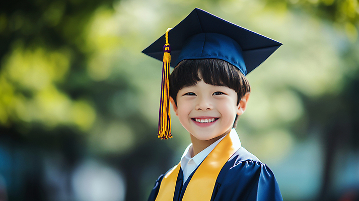 JPG 나무 편집이미지 남자 어린이 학사모 졸업식 한명 미소 소년 유치원 졸업가운 의료성형뷰티 소년한명만 편집실사 AI인물포토 AI콘텐츠 식물 모자_잡화 1 교육 졸업 표정 사람 가운 CG 남자한명만 소년만 파일형식 AI포토