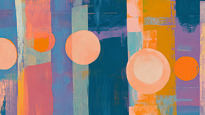 JPG 편집이미지 예술 백그라운드 붓터치 추상 사람없음 컬러풀 물감 질감 편집실사 AI포토 AI콘텐츠 컬러 무늬 미술도구 CG 파일형식