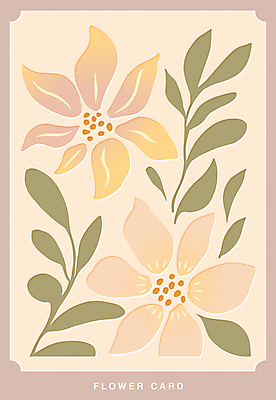 꽃 잎 꽃무늬 일러스트 프레임 사람없음 엽서 판화 연분홍색 국내일러스트 AI파일 카드프레임 식물 분홍색 무늬 미술 편지 파일형식 벡터