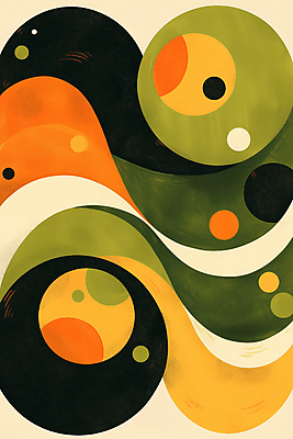 JPG 디자인 예술 백그라운드 곡선 일러스트 추상 사람없음 기하학 조화 국내일러스트 AI일러스트 AI콘텐츠 선 무늬 파일형식