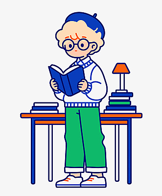 전신 교육 남자 어린이 일러스트 조명 한명 들기 소년 책 파란색 독서 교양 집중 책상 빵모자 책더미 소년한명만 안경낌 국내일러스트 AI파일 모자_잡화 1 안경 컬러 가구 컨셉 모션 사람 무더기 남자한명만 소년만 파일형식 벡터