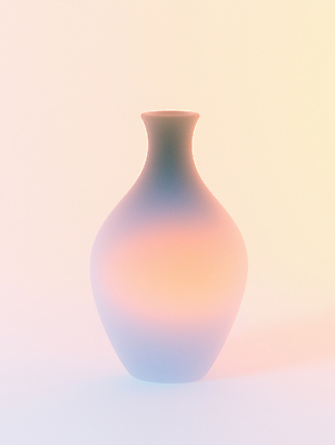 JPG 무료이미지 전통 예술 일러스트 조명 그림자 사람없음 빛 도자기 도자기공예 파스텔톤 국내일러스트 AI일러스트 AI콘텐츠 컬러 공예 파일형식