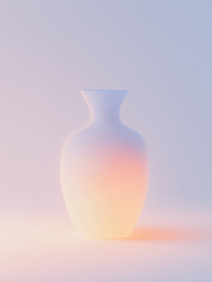 JPG 전통 예술 일러스트 조명 그림자 사람없음 빛 도자기 도자기공예 파스텔톤 국내일러스트 AI일러스트 AI콘텐츠 컬러 공예 파일형식