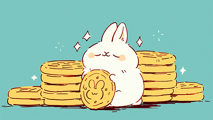 JPG 한마리 행복 일러스트 사람없음 반짝임 쌓기 평화 귀여움 동전 희망 토끼 잡기 행운 부 포근함 청록색 감성 국내일러스트 AI일러스트 AI콘텐츠 1 감정 컬러 컨셉 돈 포유류 모션 반려동물 감각 재산 파일형식