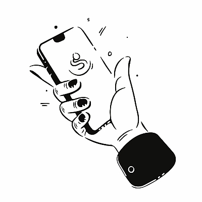 문양 손 일러스트 버튼 들기 신체부위 스마트폰 디지털 잡기 국내일러스트 AI파일 모션 사람 핸드폰 스마트기기 파일형식 벡터