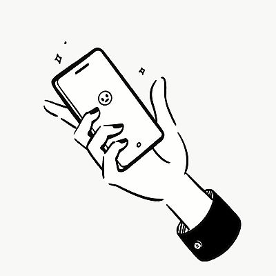 문양 손 일러스트 들기 신체부위 스마트폰 디지털 잡기 이모티콘 국내일러스트 AI파일 모션 사람 핸드폰 스마트기기 파일형식 벡터