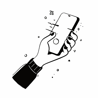 문양 손 일러스트 들기 신체부위 스마트폰 디지털 터치 잡기 국내일러스트 AI파일 모션 사람 핸드폰 스마트기기 파일형식 벡터