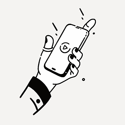 손 일러스트 들기 신체부위 스마트폰 디지털 터치 잡기 재생 국내일러스트 AI파일 모션 사람 핸드폰 스마트기기 파일형식 벡터