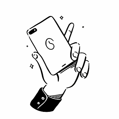 문양 손 일러스트 들기 신체부위 스마트폰 디지털 잡기 국내일러스트 AI파일 모션 사람 핸드폰 스마트기기 파일형식 벡터