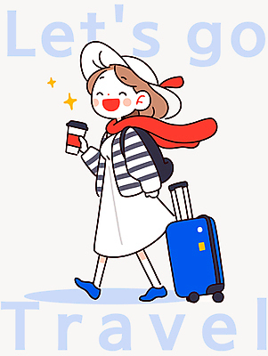 전신 모자 여자 여유 커피 어린이 여행 일러스트 한명 들기 소녀 걷기 캐리어 목도리 테이크아웃컵 소녀한명만 일러캐릭터 AI파일 캐릭터 1 잡화 감정 음료 모션 사람 컵 여행가방 여자한명만 소녀만 파일형식 벡터