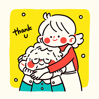 여자 노년 안경 할머니 일러스트 포옹 앉기 상반신 성인 두명 노란색 봉사 복지 감사 요양 간병인 여자만 국내일러스트 AI파일 직업 잡화 감정 컬러 안기 모션 사람 도움 간호 사회이슈 파일형식 벡터