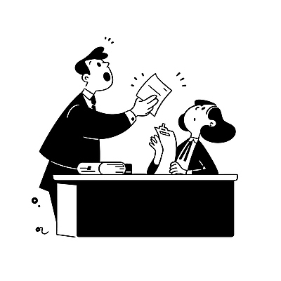 여자 남자 의자 일러스트 회의 아이디어 직장 들기 상반신 성인 두명 검은색 업무 직장인 그룹 토론 집중 책상 문서 성인만 국내일러스트 AI파일 직업 컬러 가구 컨셉 회사 비즈니스 모션 사람 작업 파일형식 벡터